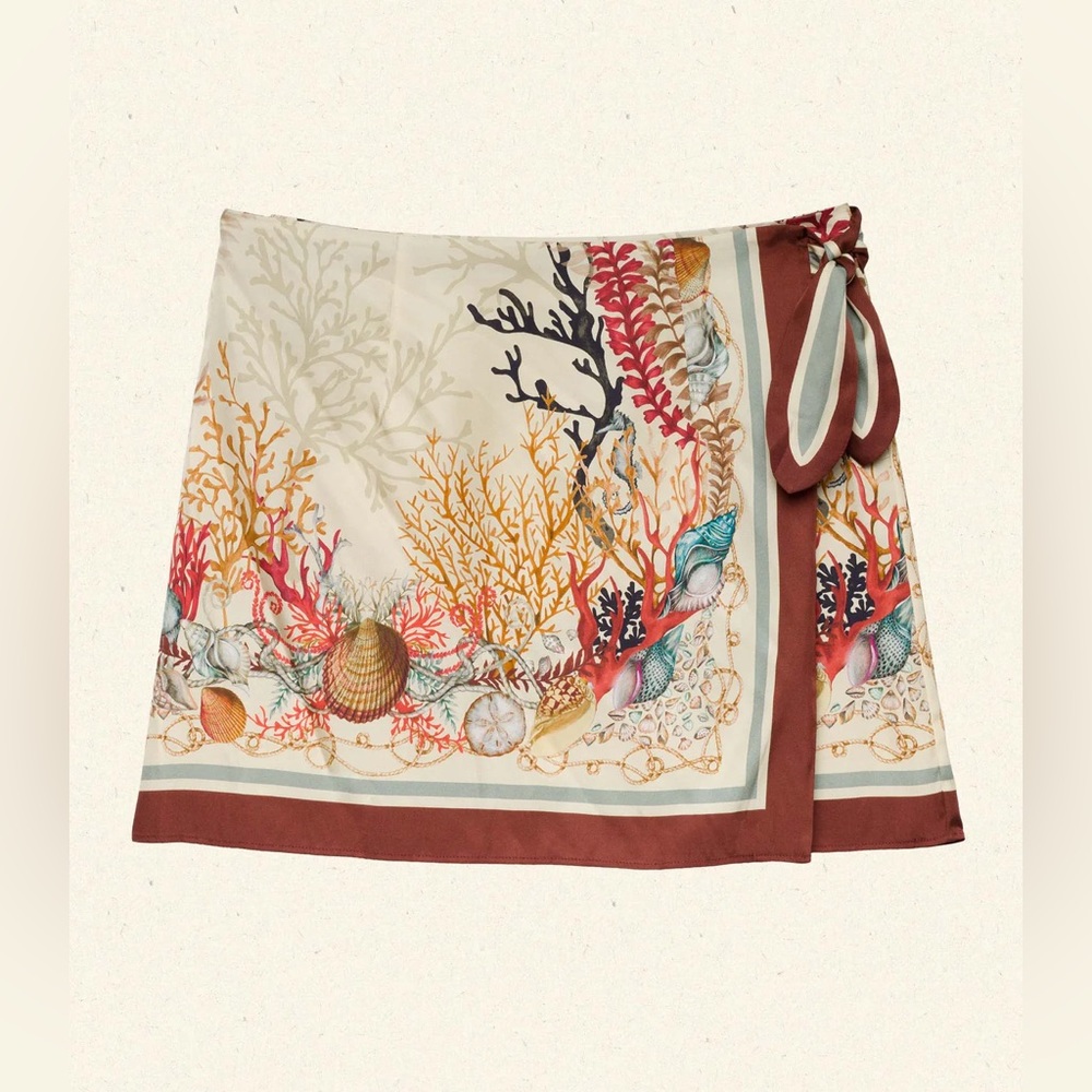 DOEN LINA SKIRT IN COQUILLAGES DES BIARRITZ, new without tags, no flaws. - Picture 7 of 16